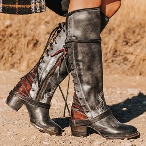 New Freebird by Steven Coal Boots in Black